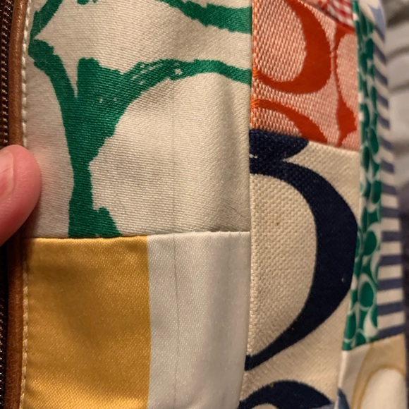 Coach Multicolor Patchwork Mini Bag - Picture 8 of 9